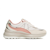 Armani Exchange Women’s Sneakers – Off White & Beige Platform Style
